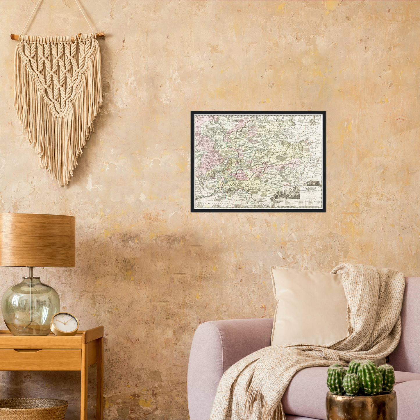 Historical city map Test product horizontal 3 sizes