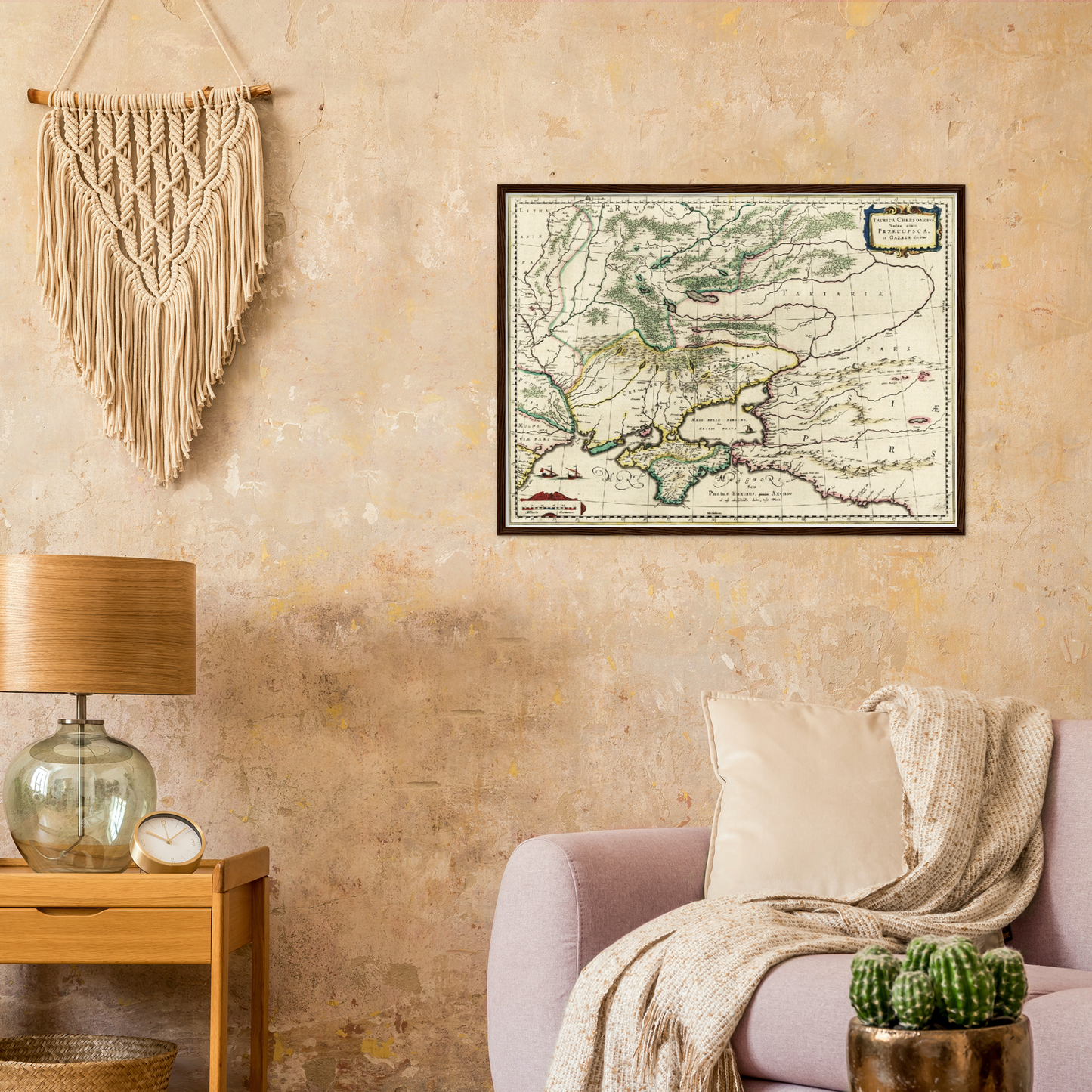 Historical city map Test product horizontal 3 sizes