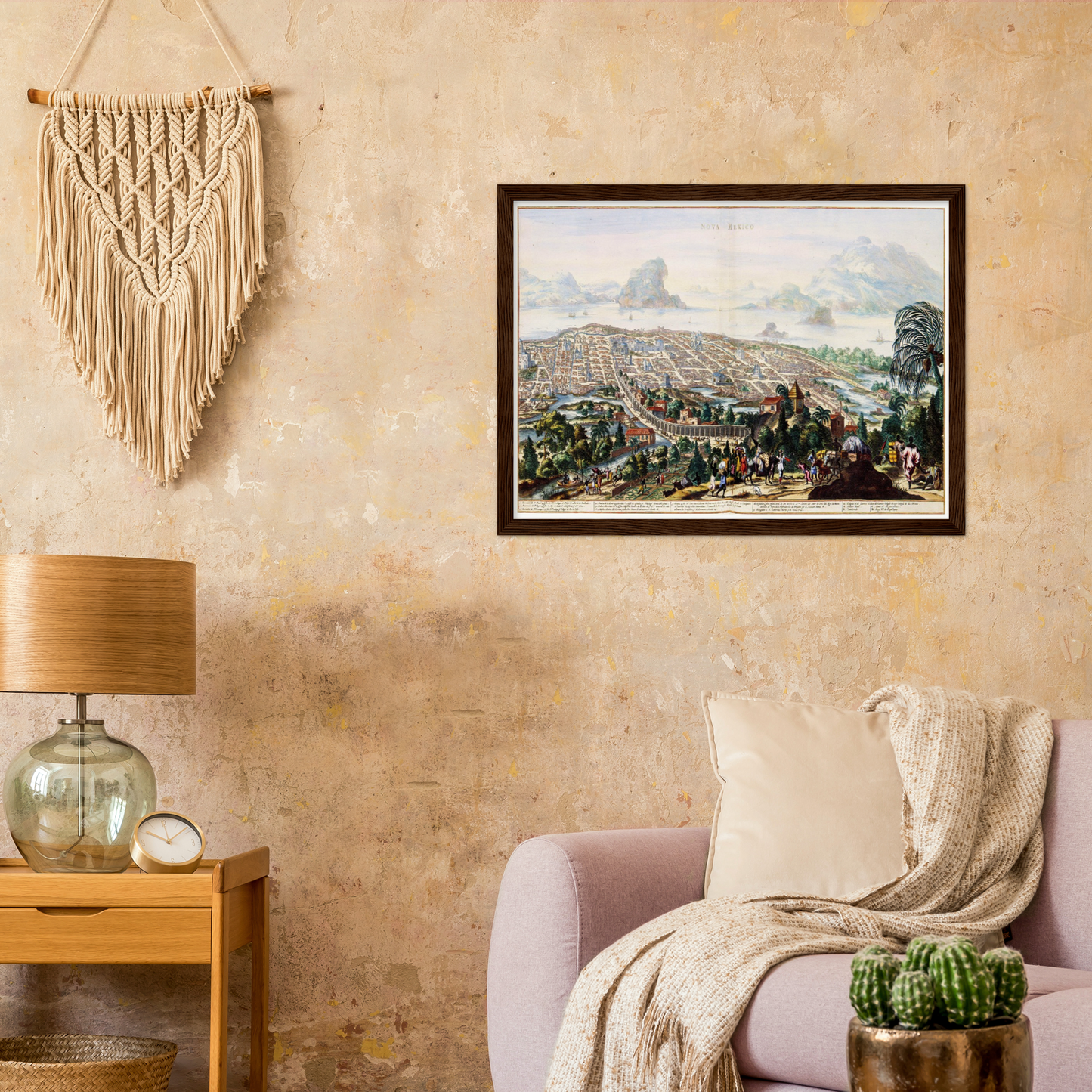 Historical city map Test product horizontal 3 sizes