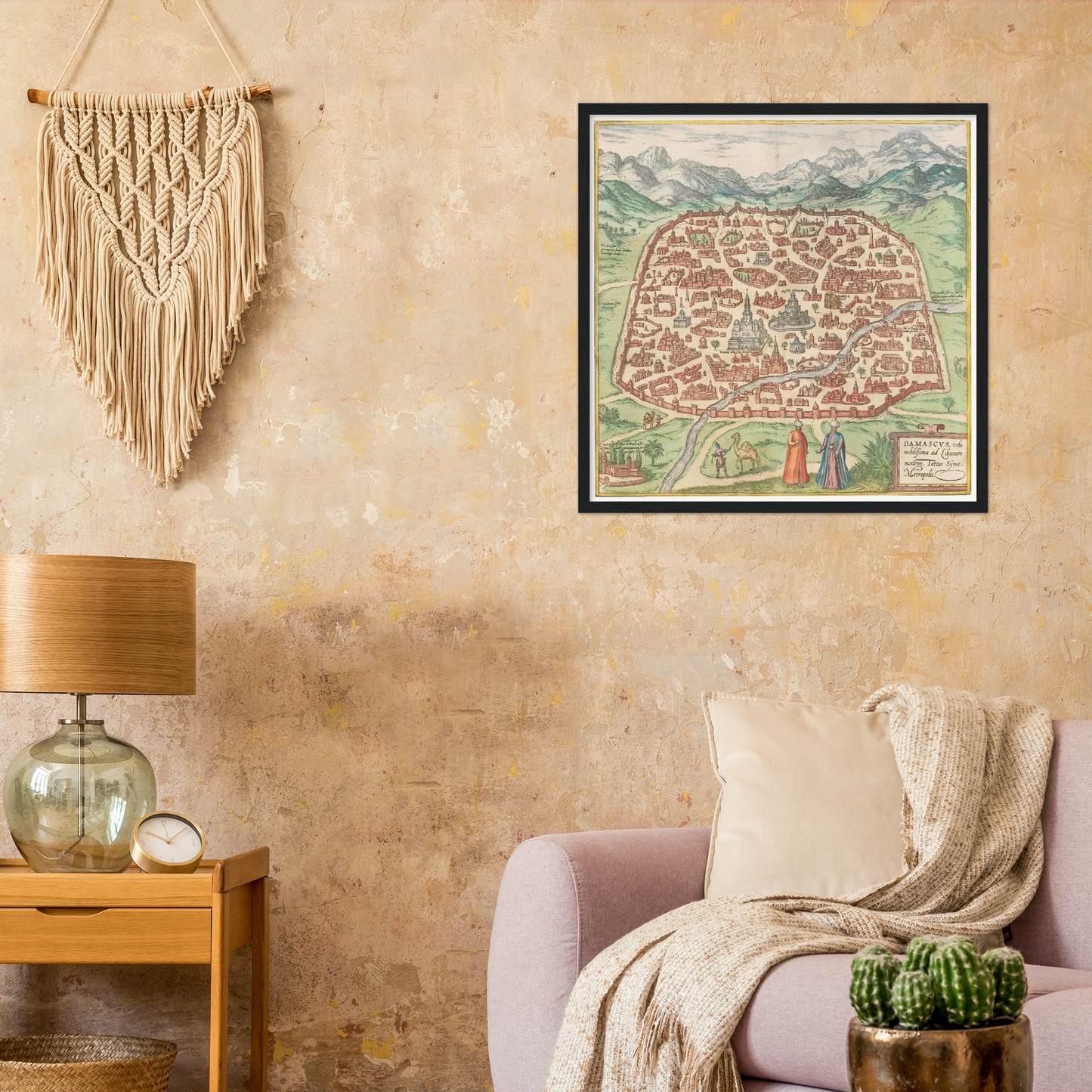Historical city map Test product horizontal 3 sizes