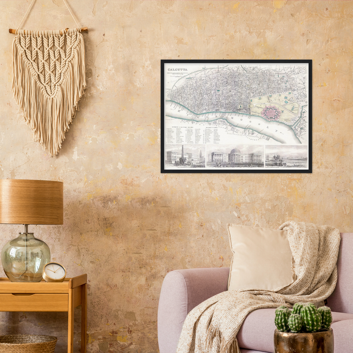 Historical city map Test product horizontal 3 sizes