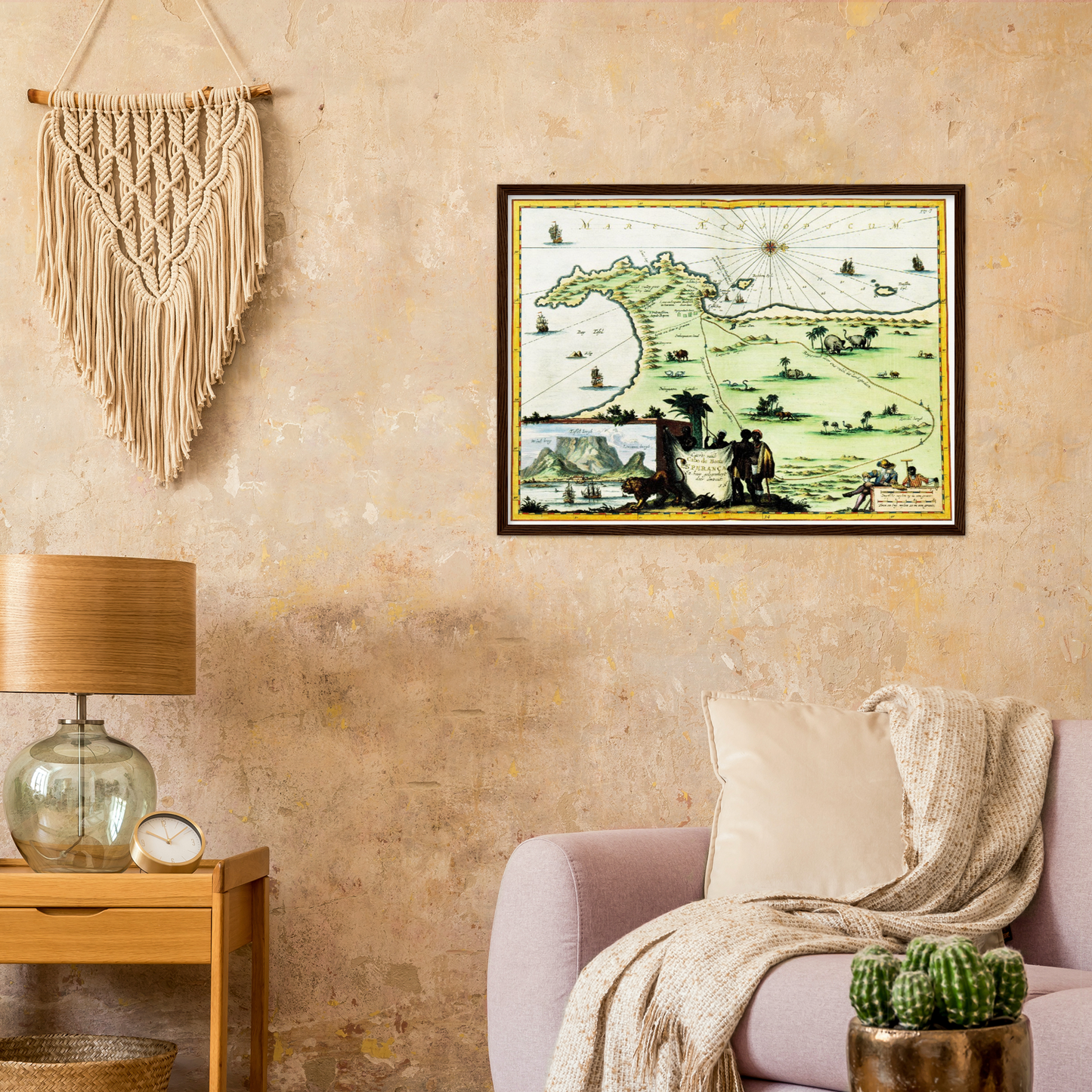 Historical city map Test product horizontal 3 sizes