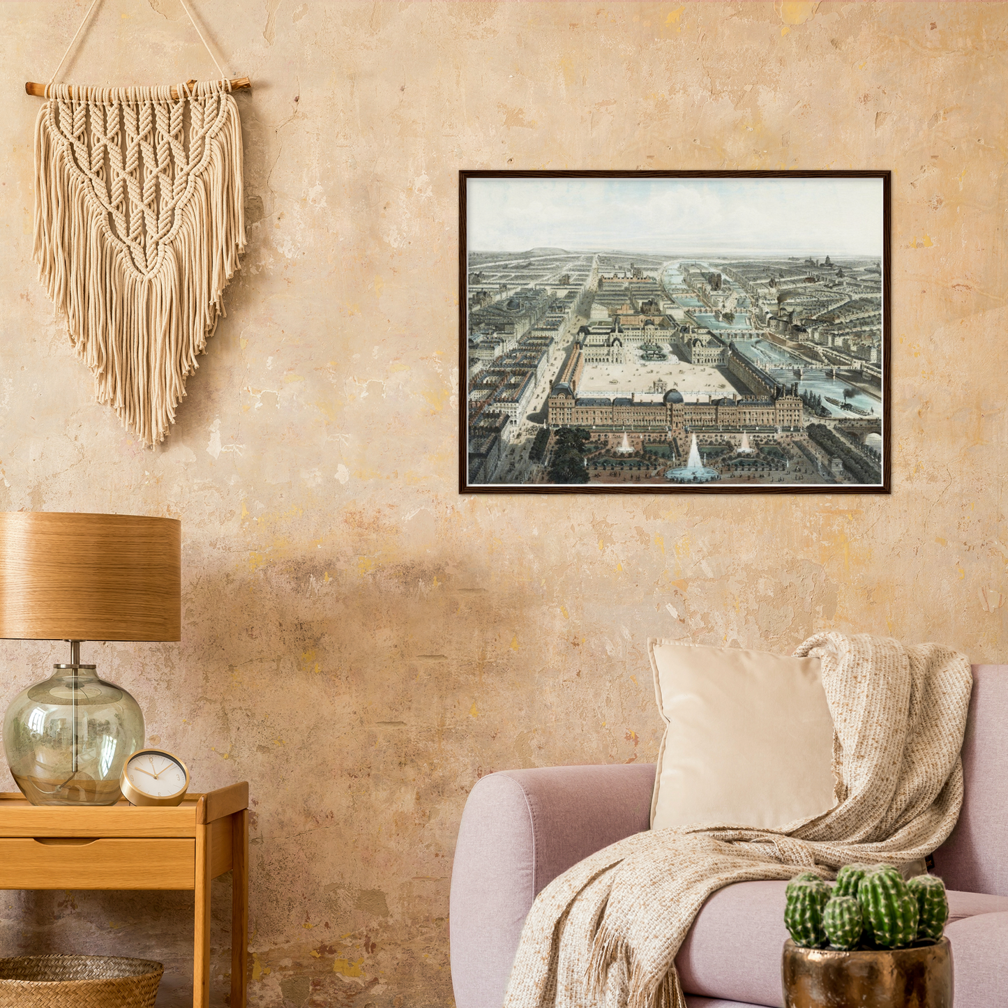 Historische Ansicht Paris um 1860