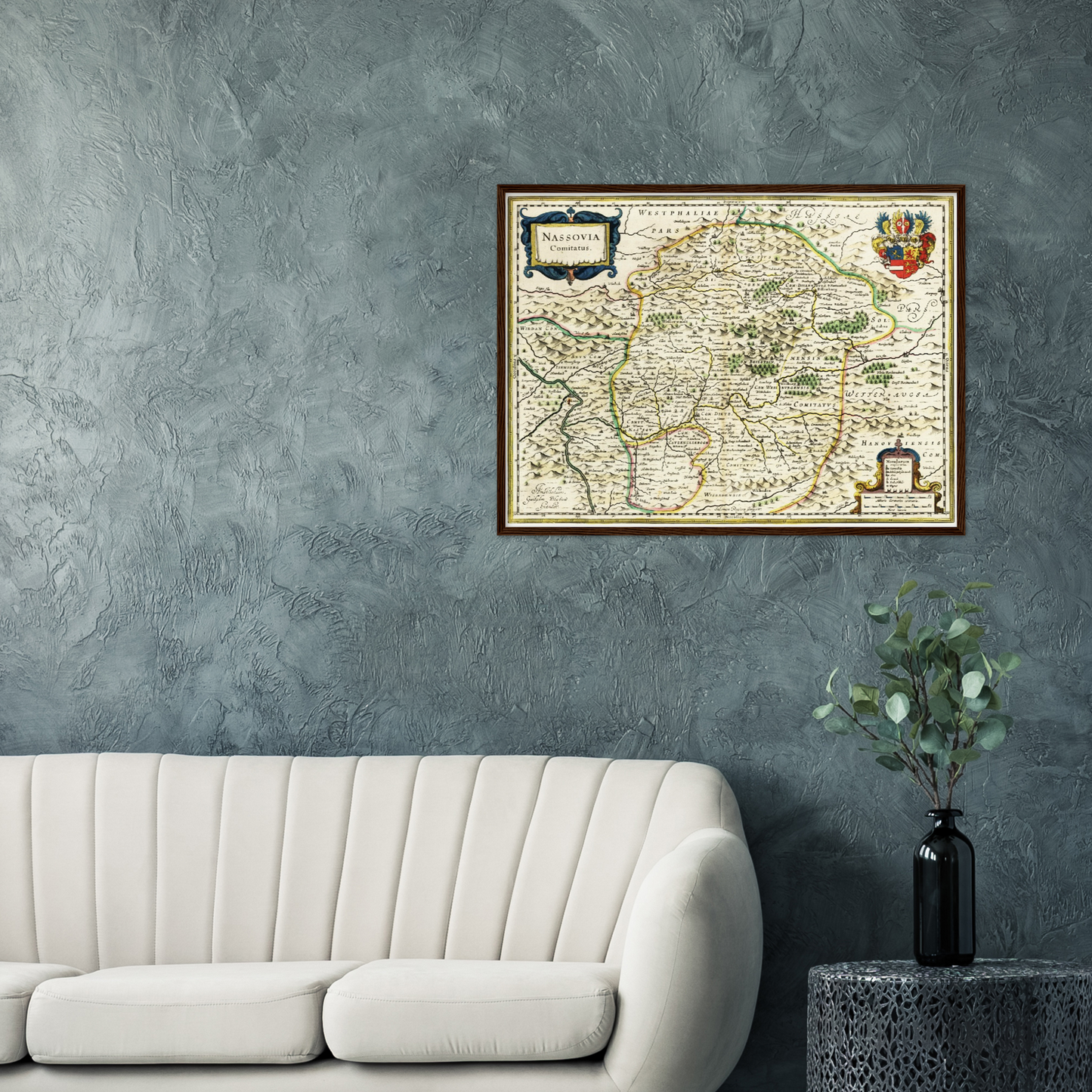 Historical city map Test product horizontal 3 sizes