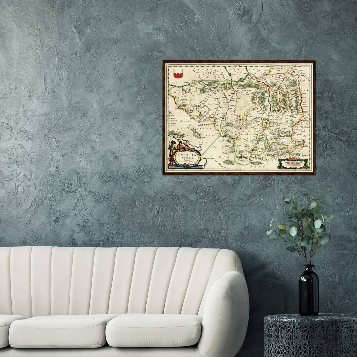 Historical city map Test product horizontal 3 sizes