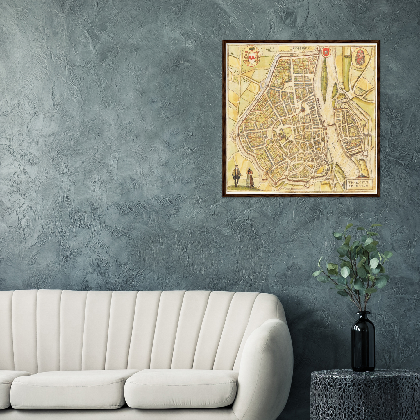 Historical city map Test product horizontal 3 sizes