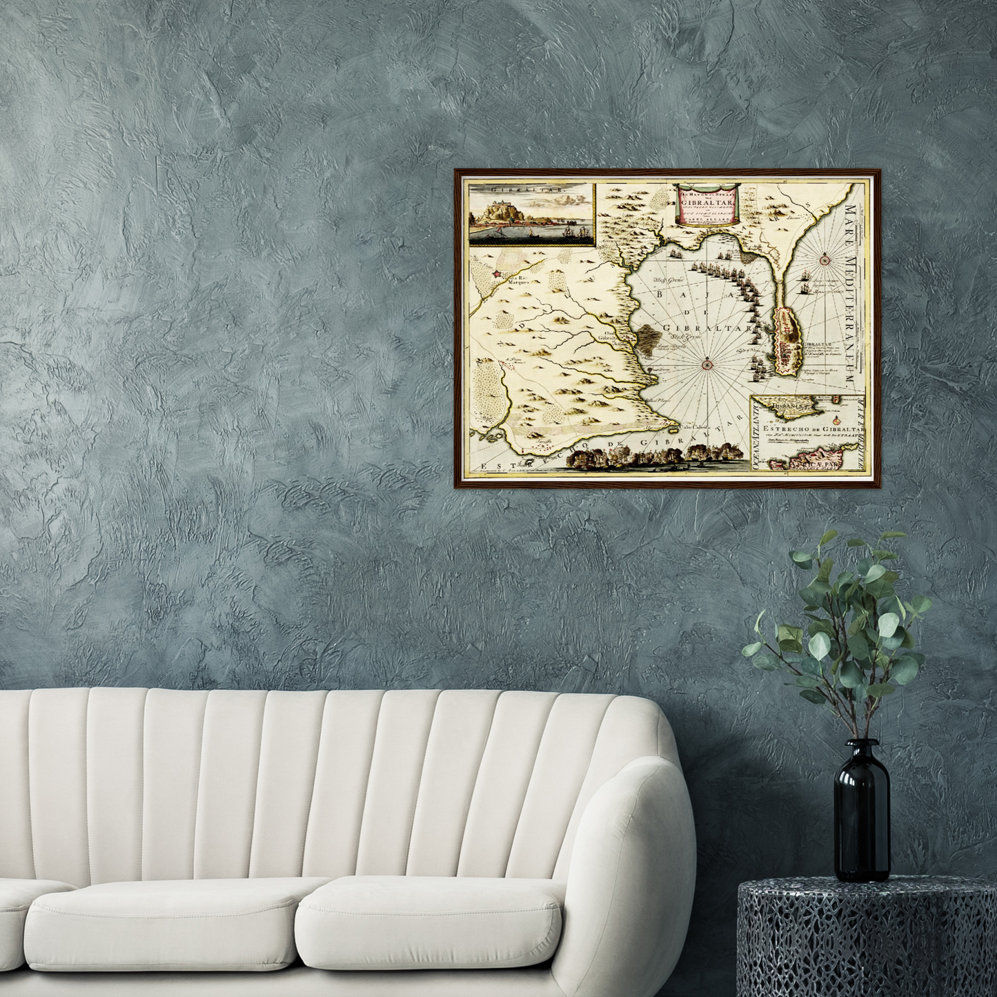 Historical city map Test product horizontal 3 sizes