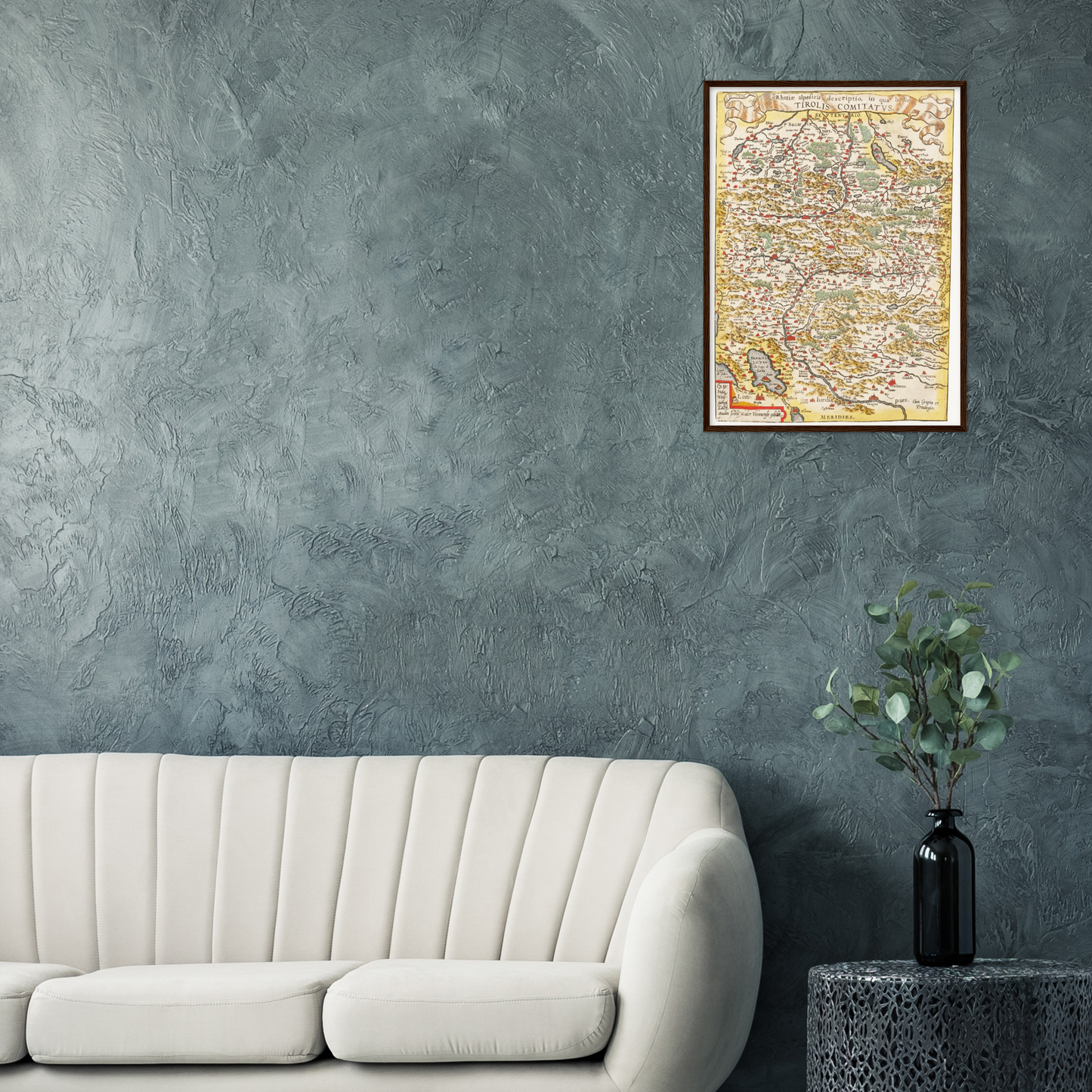 Historical city map Test product horizontal 3 sizes