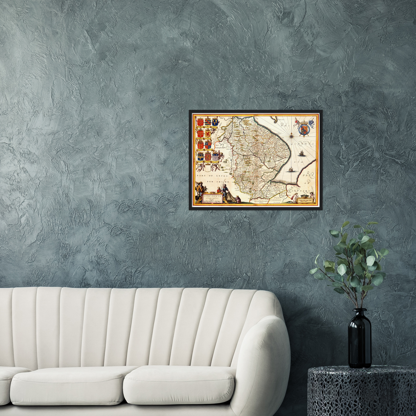 Historical city map Test product horizontal 3 sizes