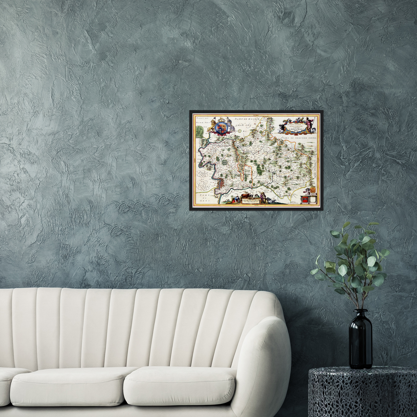 Historical city map Test product horizontal 3 sizes
