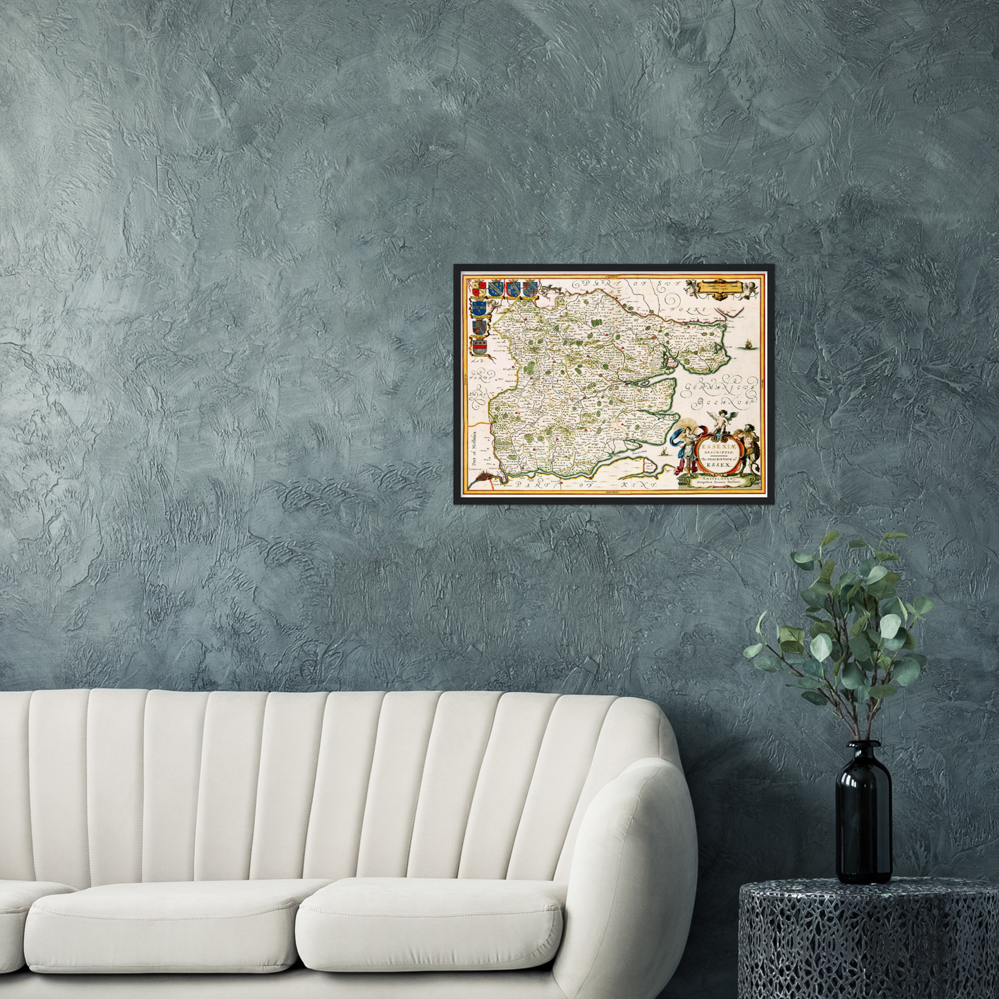 Historical city map Test product horizontal 3 sizes