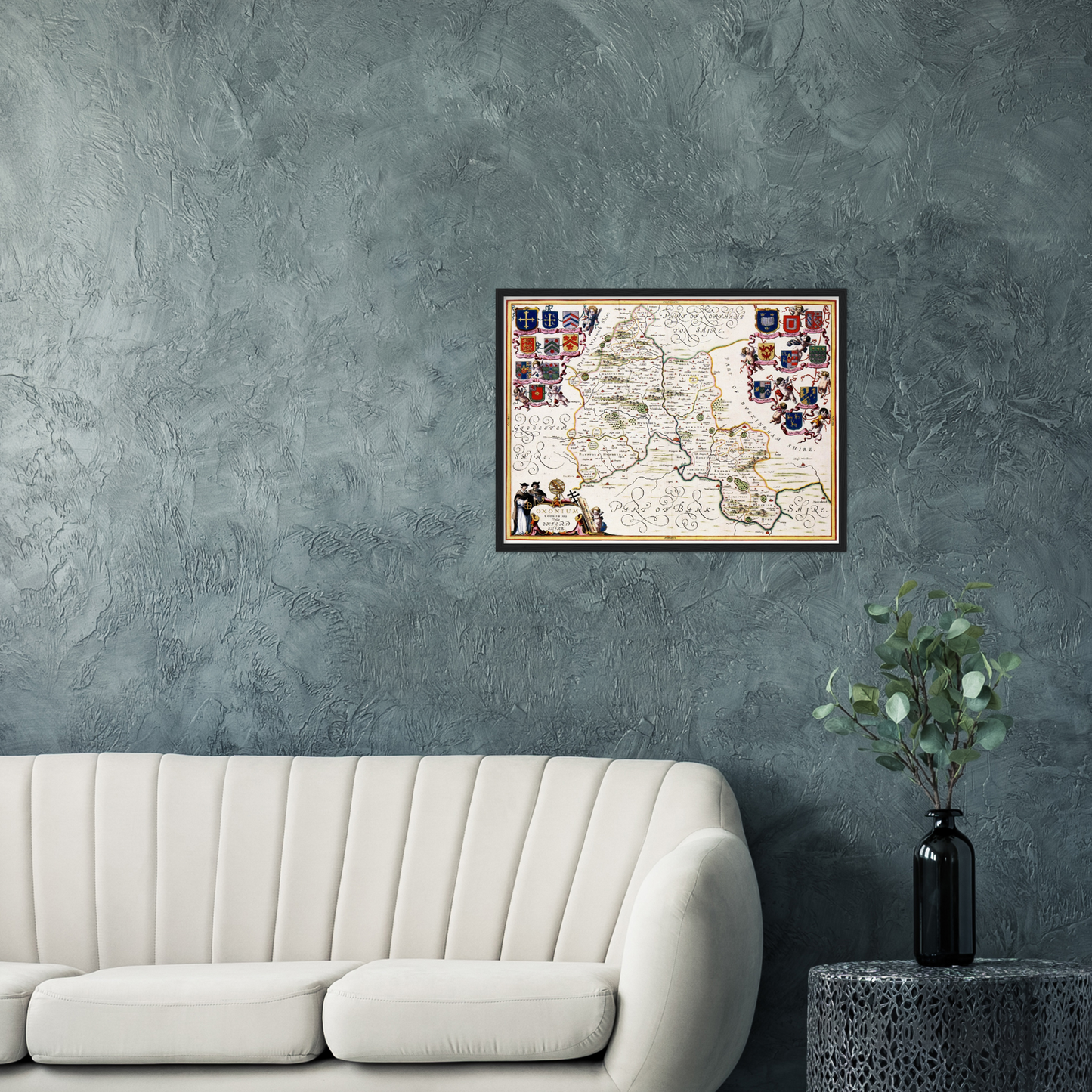 Historical city map Test product horizontal 3 sizes