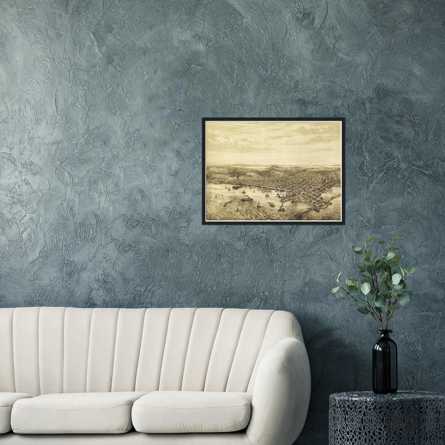 Historical city map Test product horizontal 3 sizes