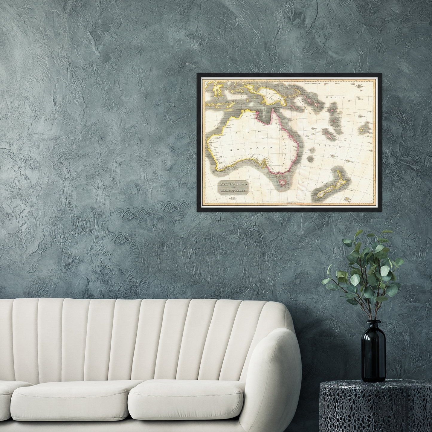 Historical city map Test product horizontal 3 sizes