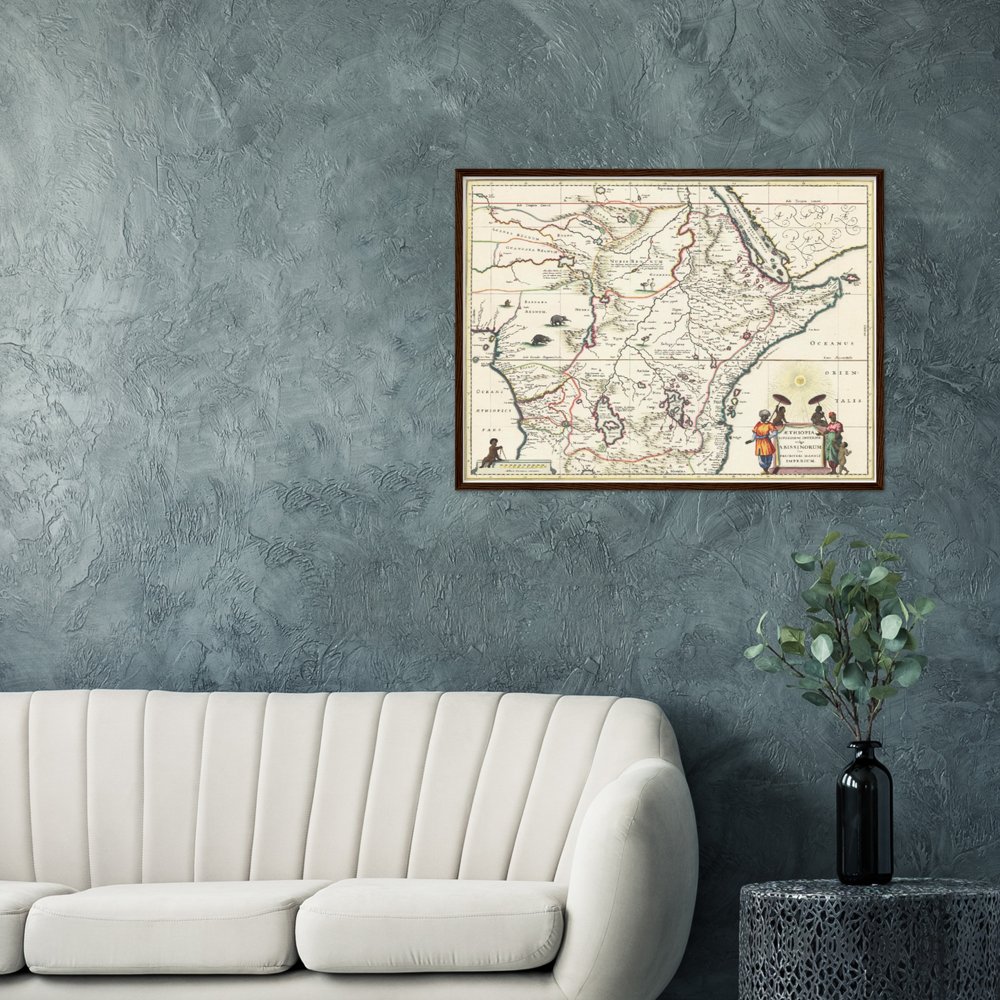 Historical city map Test product horizontal 3 sizes