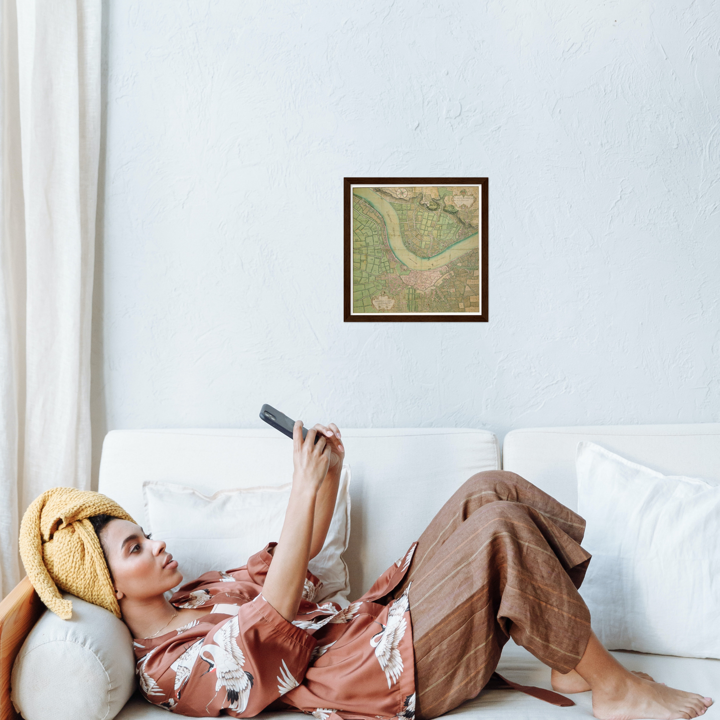 Historical city map Test product horizontal 3 sizes