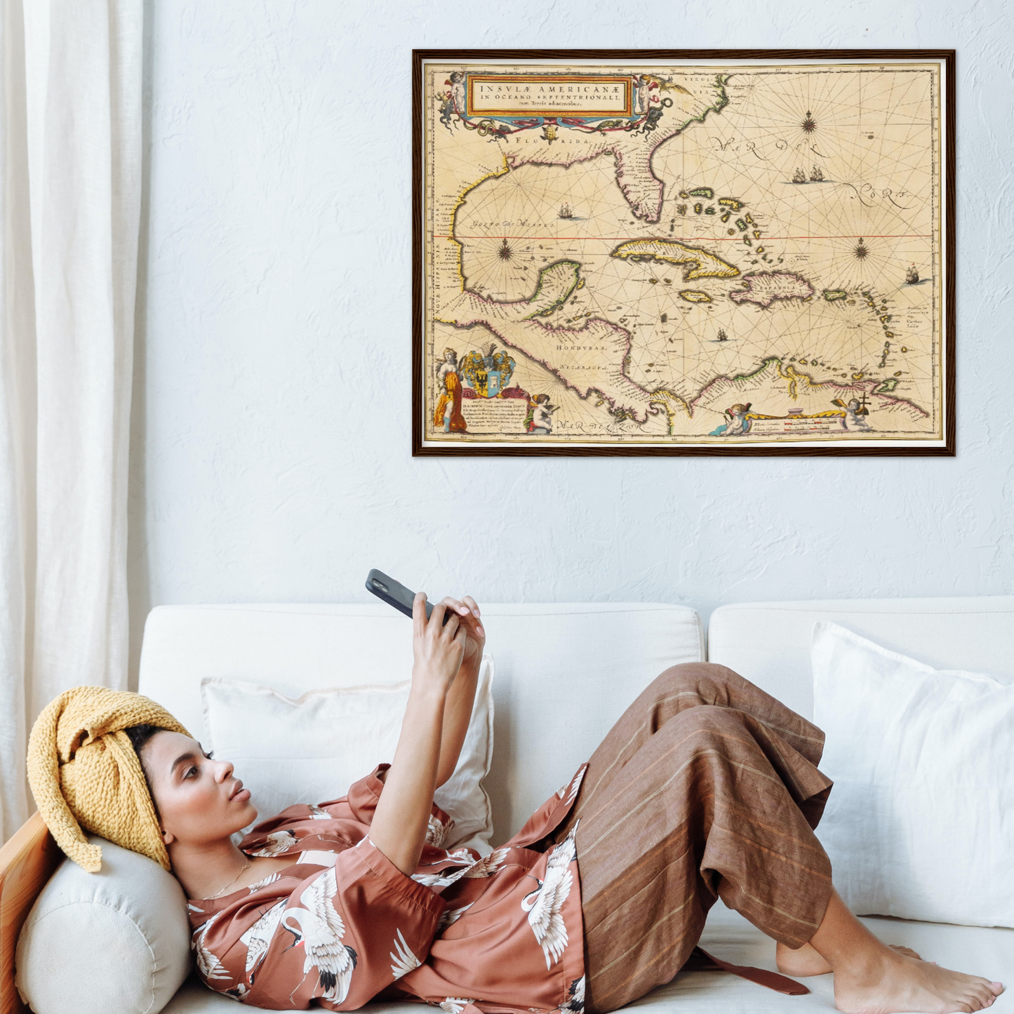 Historical city map Test product horizontal 3 sizes