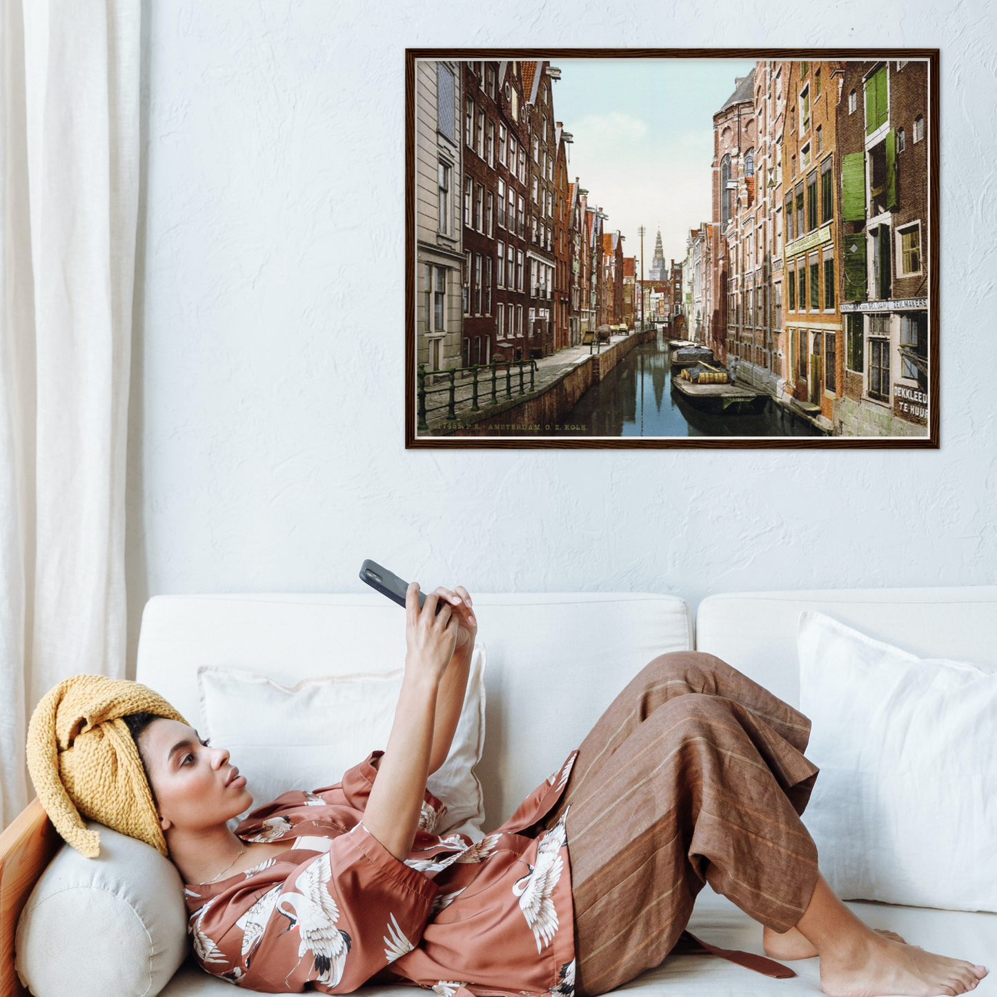 Historische Ansicht Amsterdam um 1895