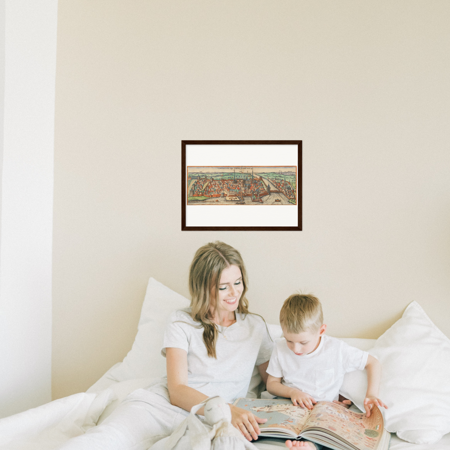 Historical city map  Test product horizontal 3 sizes