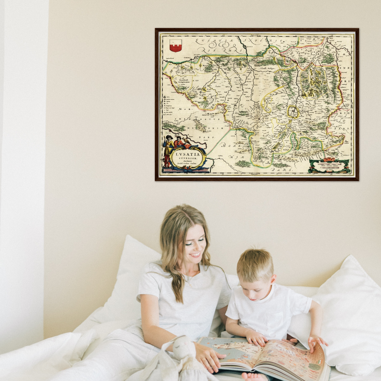 Historical city map Test product horizontal 3 sizes