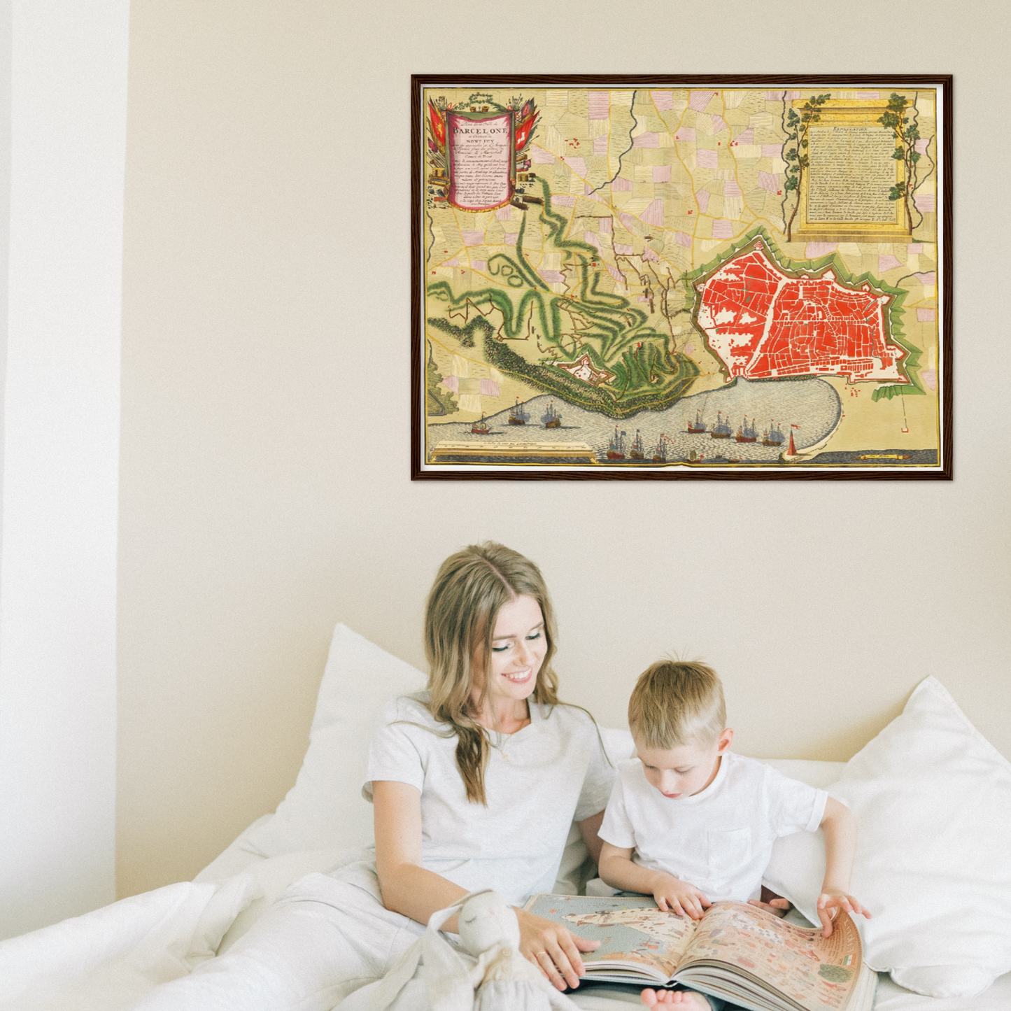 Historical city map Test product horizontal 3 sizes