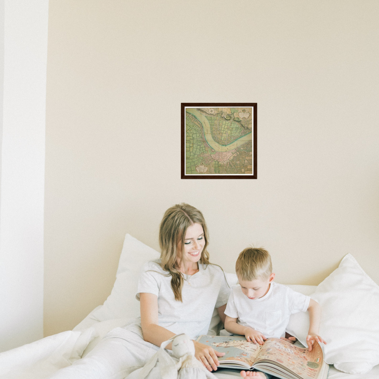 Historical city map Test product horizontal 3 sizes