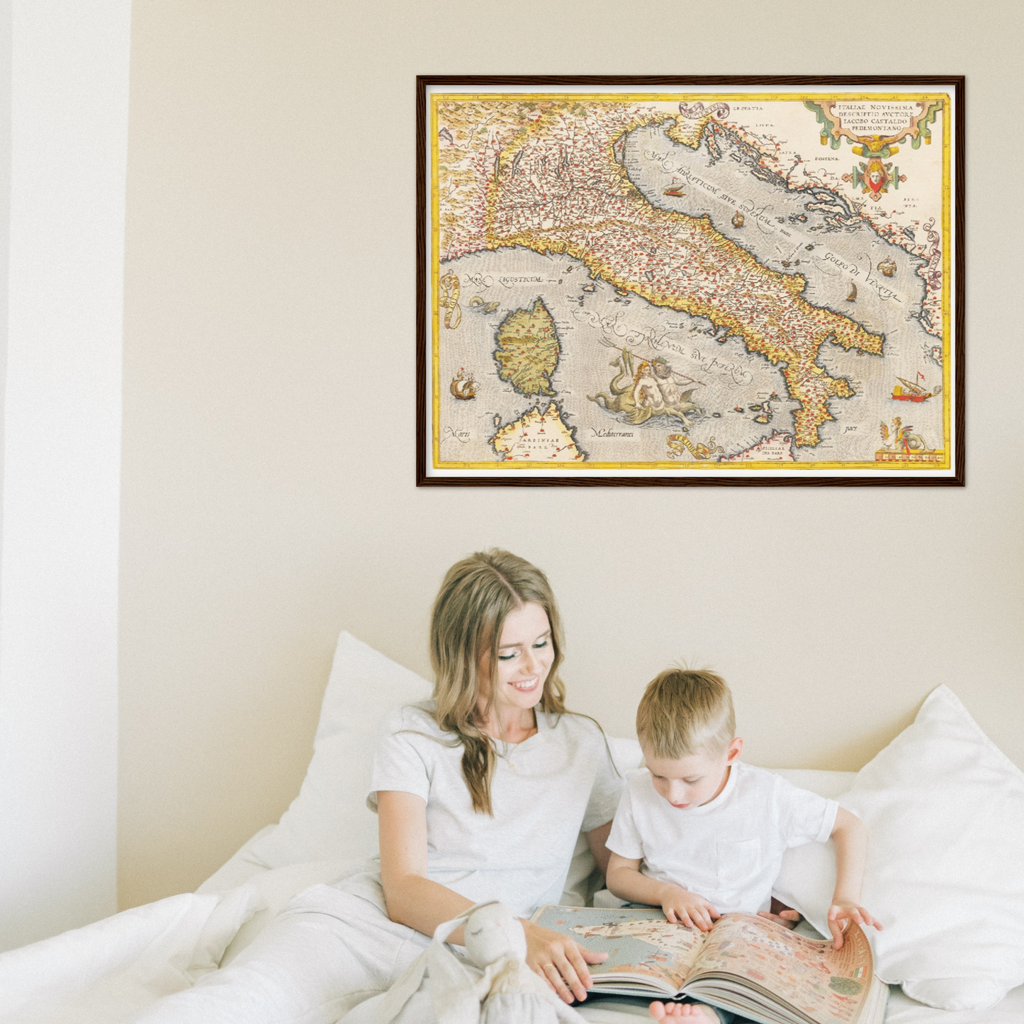 Historical city map Test product horizontal 3 sizes