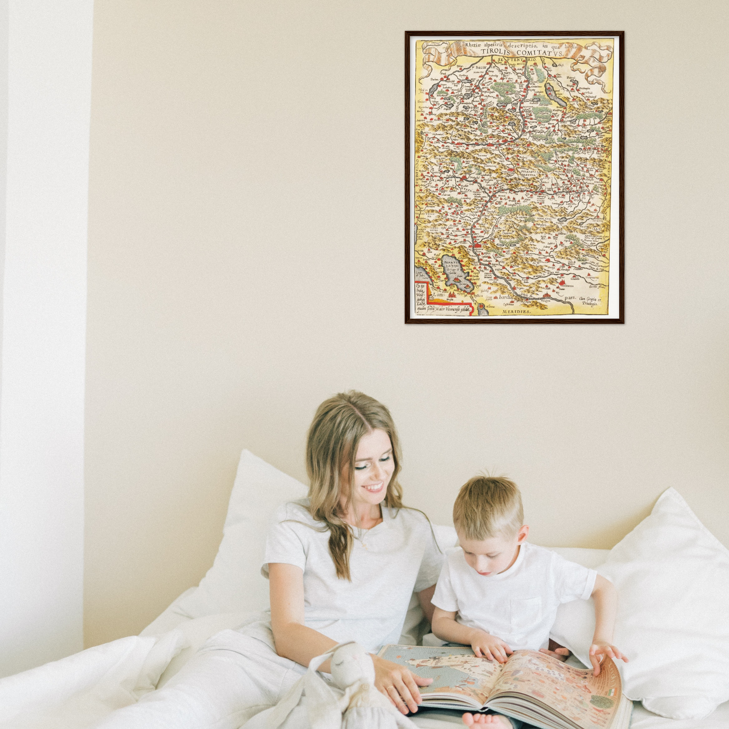 Historical city map Test product horizontal 3 sizes