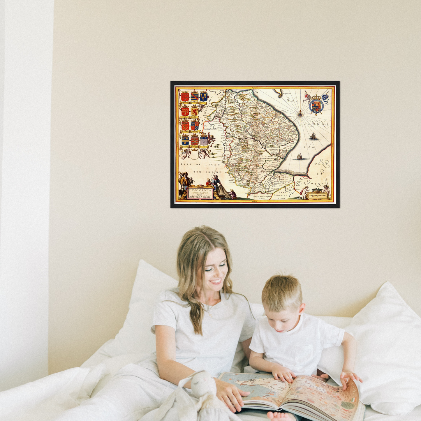 Historical city map Test product horizontal 3 sizes