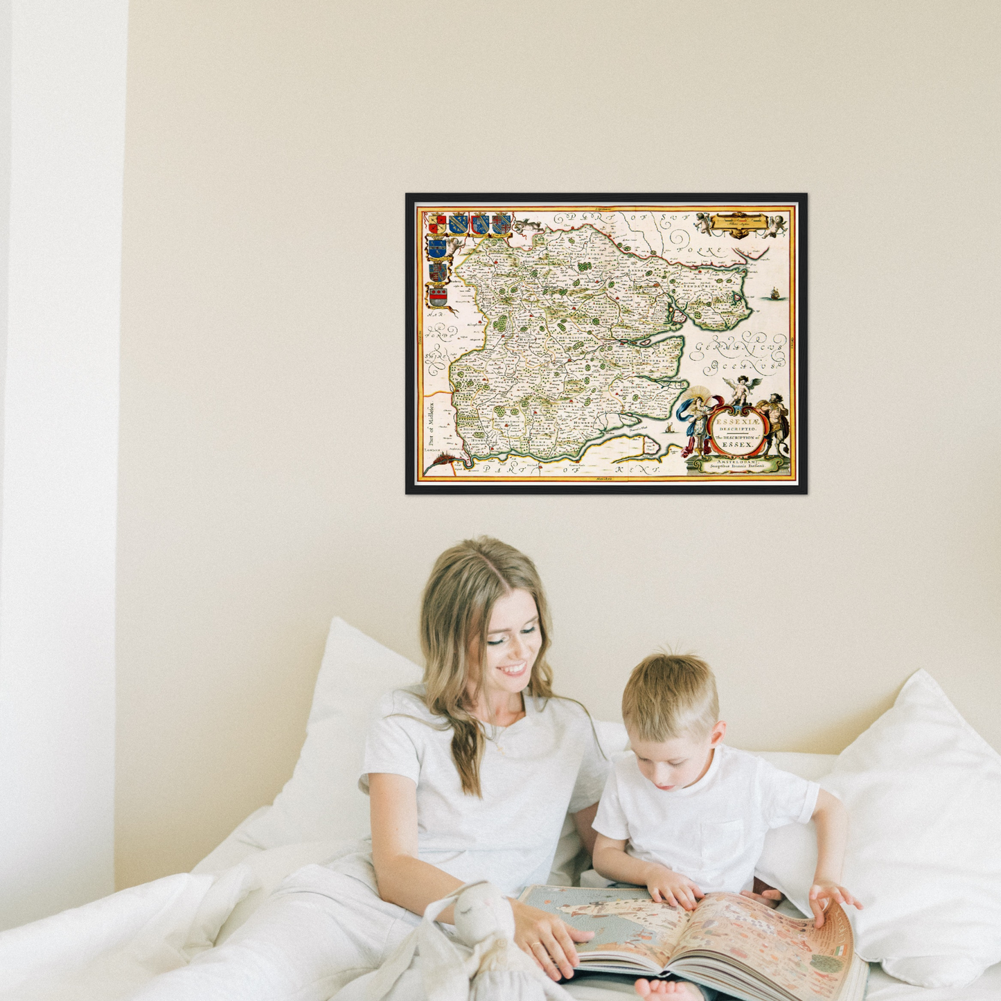 Historical city map Test product horizontal 3 sizes