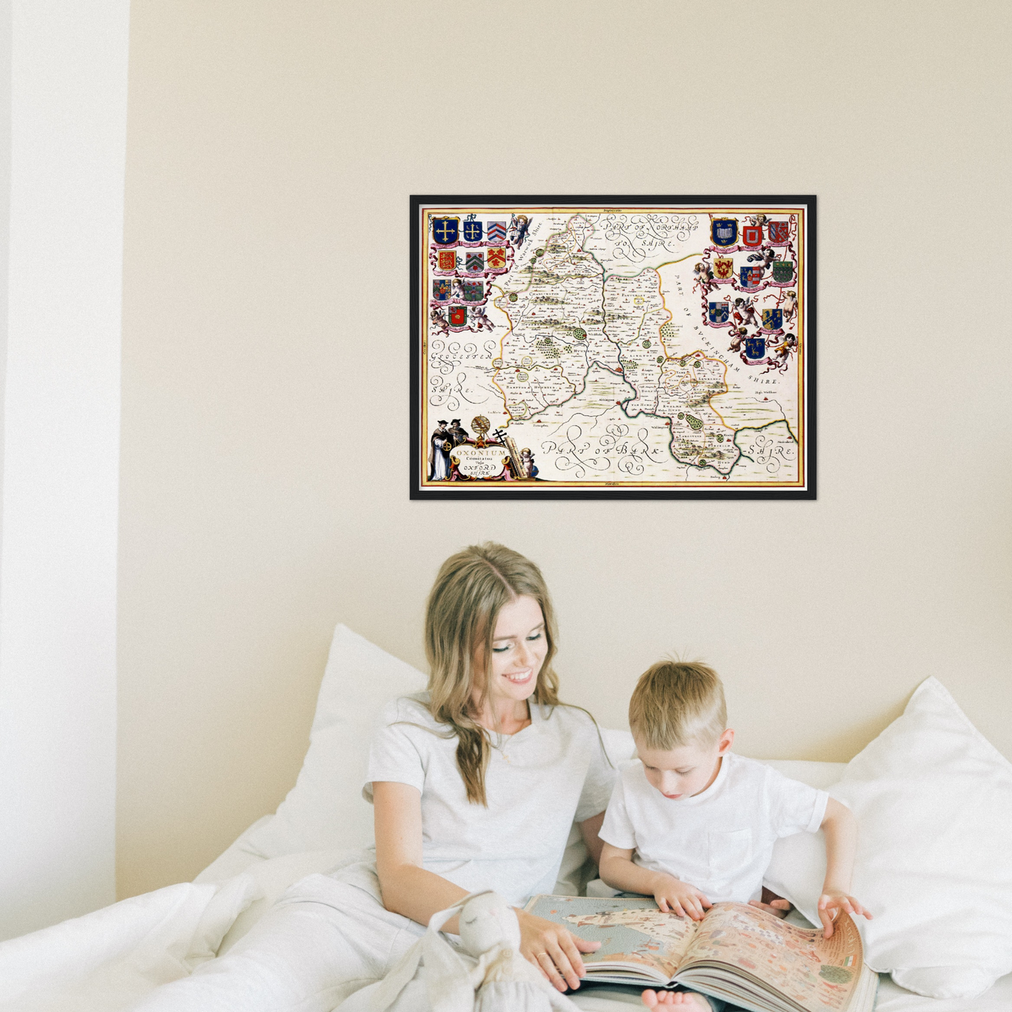Historical city map Test product horizontal 3 sizes