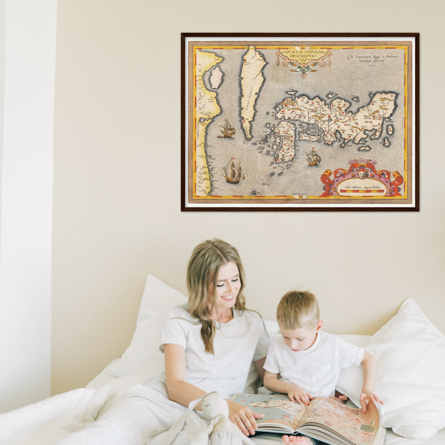 Historical city map Test product horizontal 3 sizes