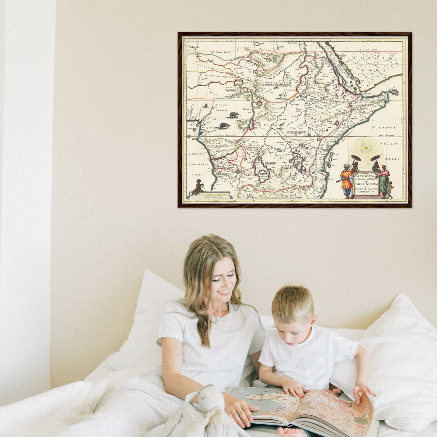Historical city map Test product horizontal 3 sizes