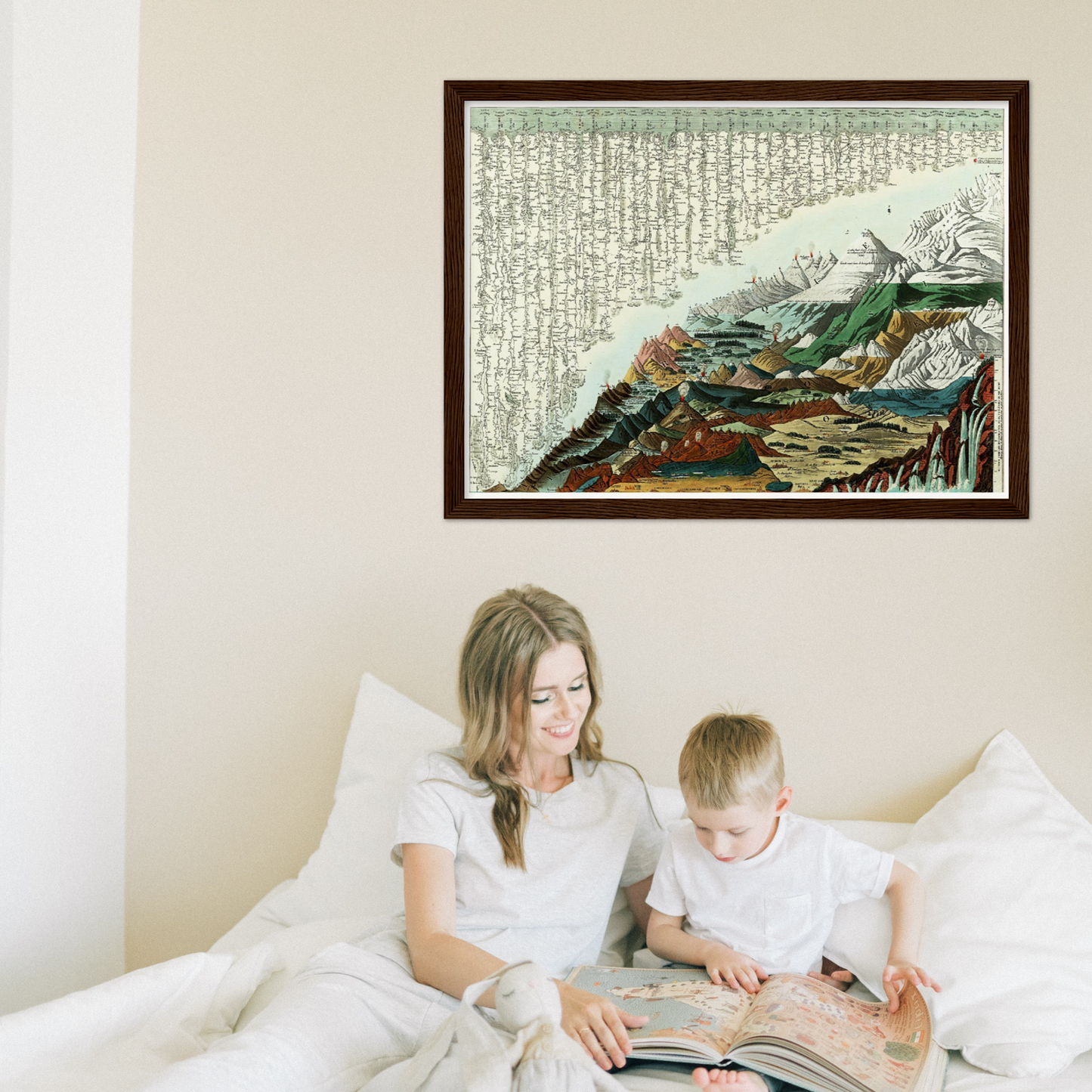 Historical city map Test product horizontal 3 sizes