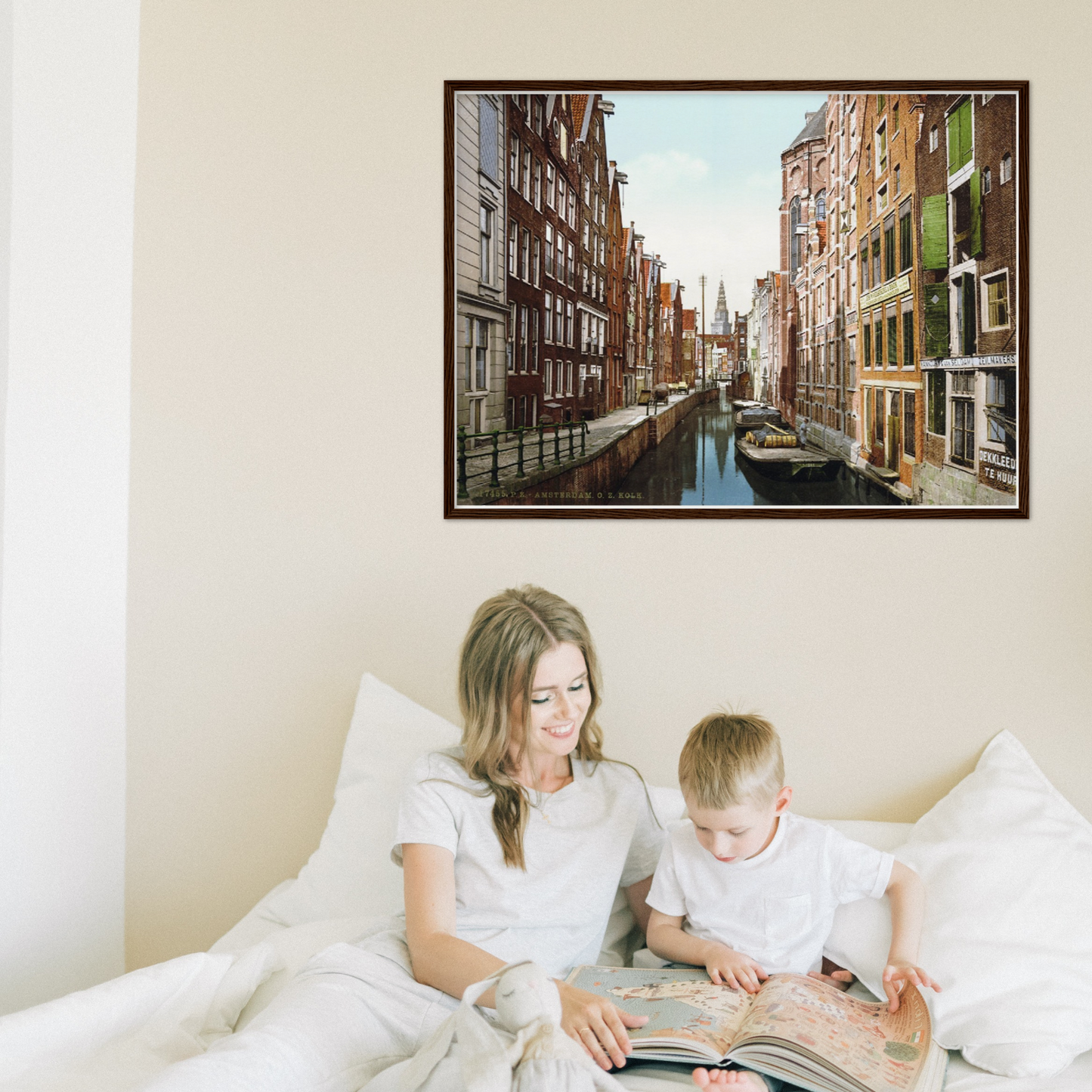 Historische Ansicht Amsterdam um 1895