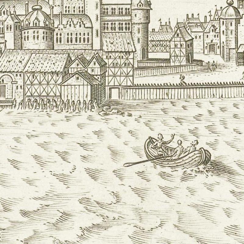 Historical city map Test product horizontal 3 sizes
