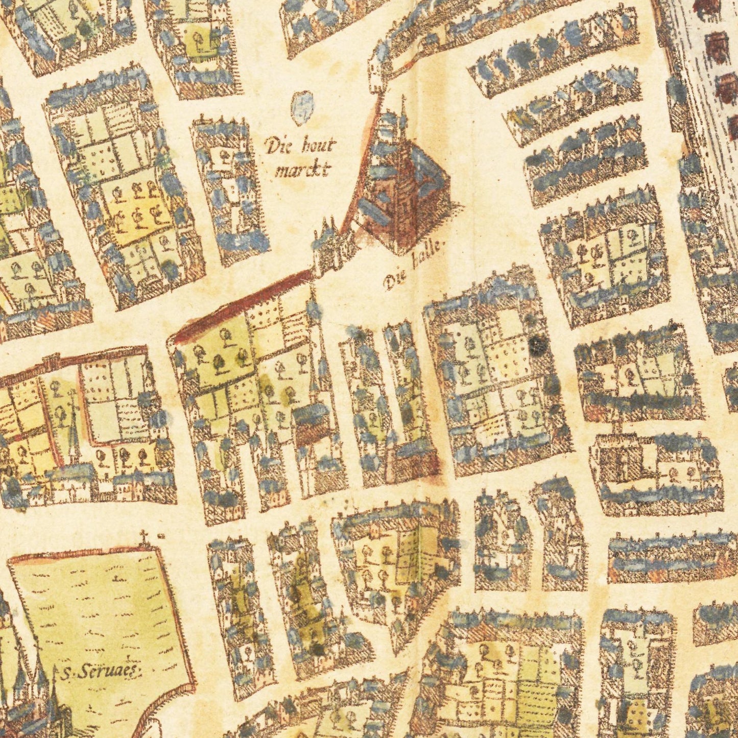 Historical city map Test product horizontal 3 sizes