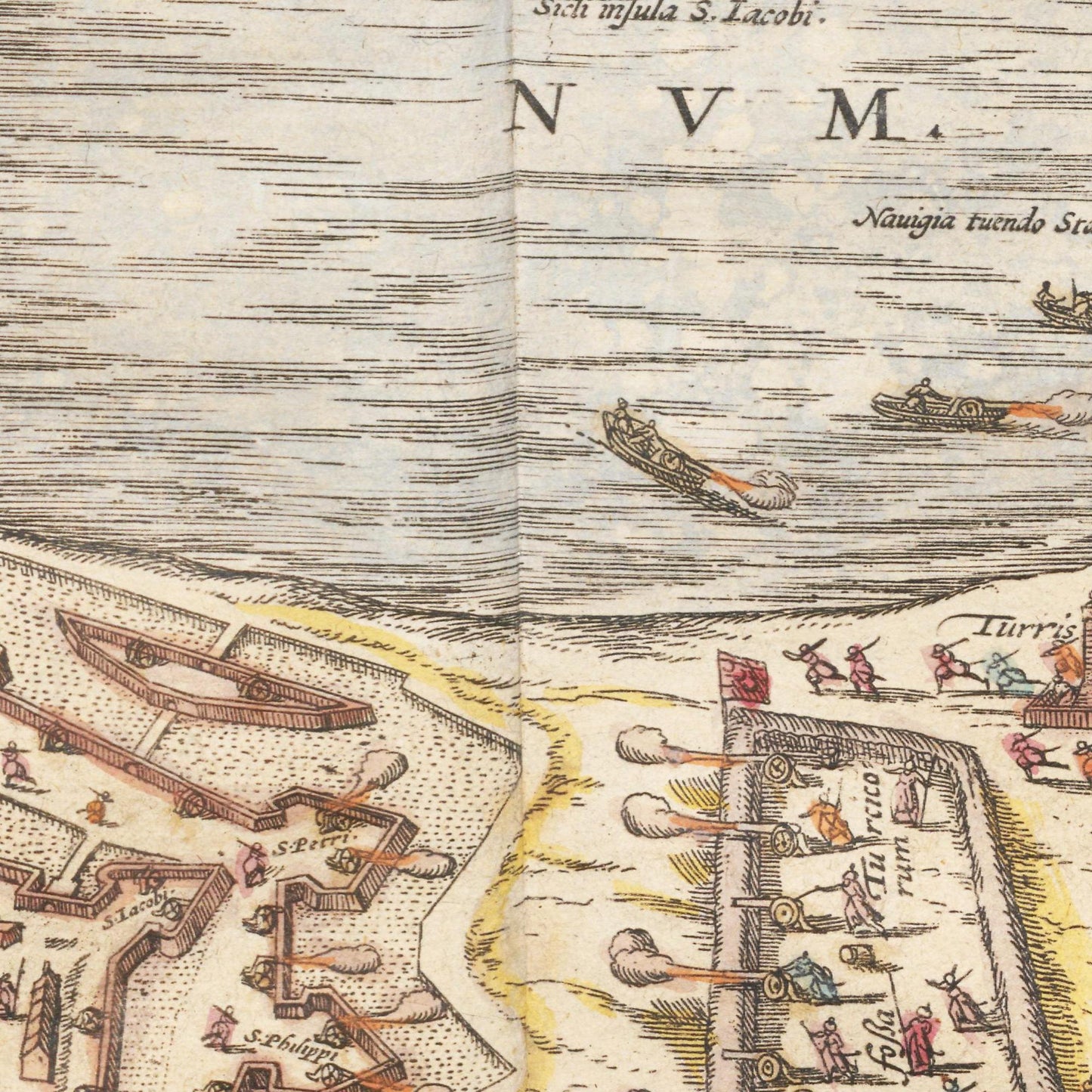 Historical city map Test product horizontal 3 sizes