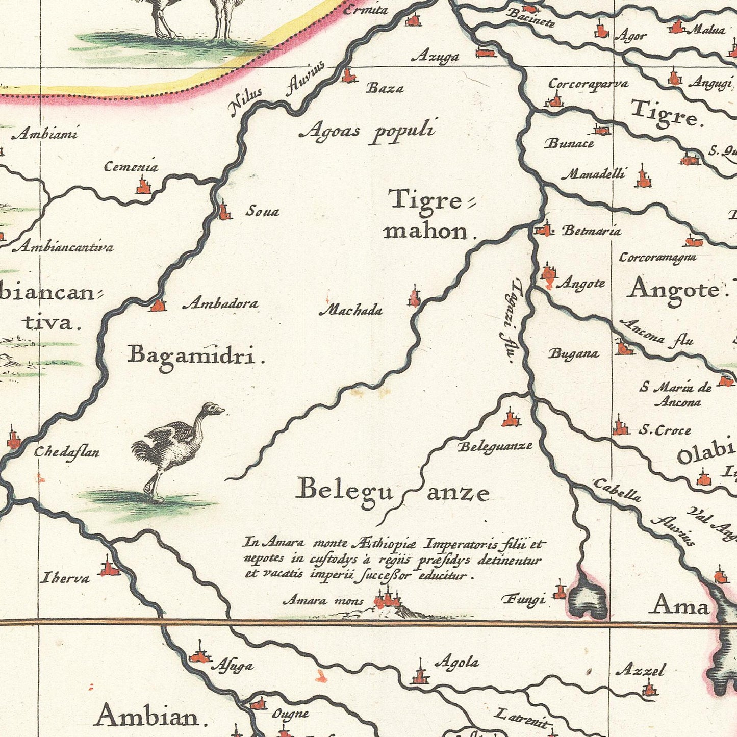 Historical city map Test product horizontal 3 sizes