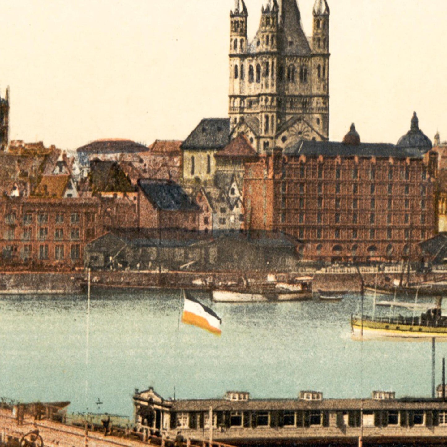Historische Ansicht Köln um 1895