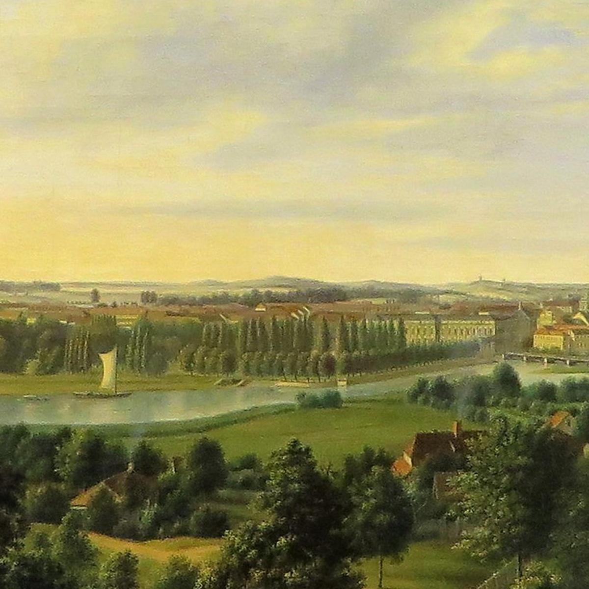 Historische Ansicht Potsdam um 1825