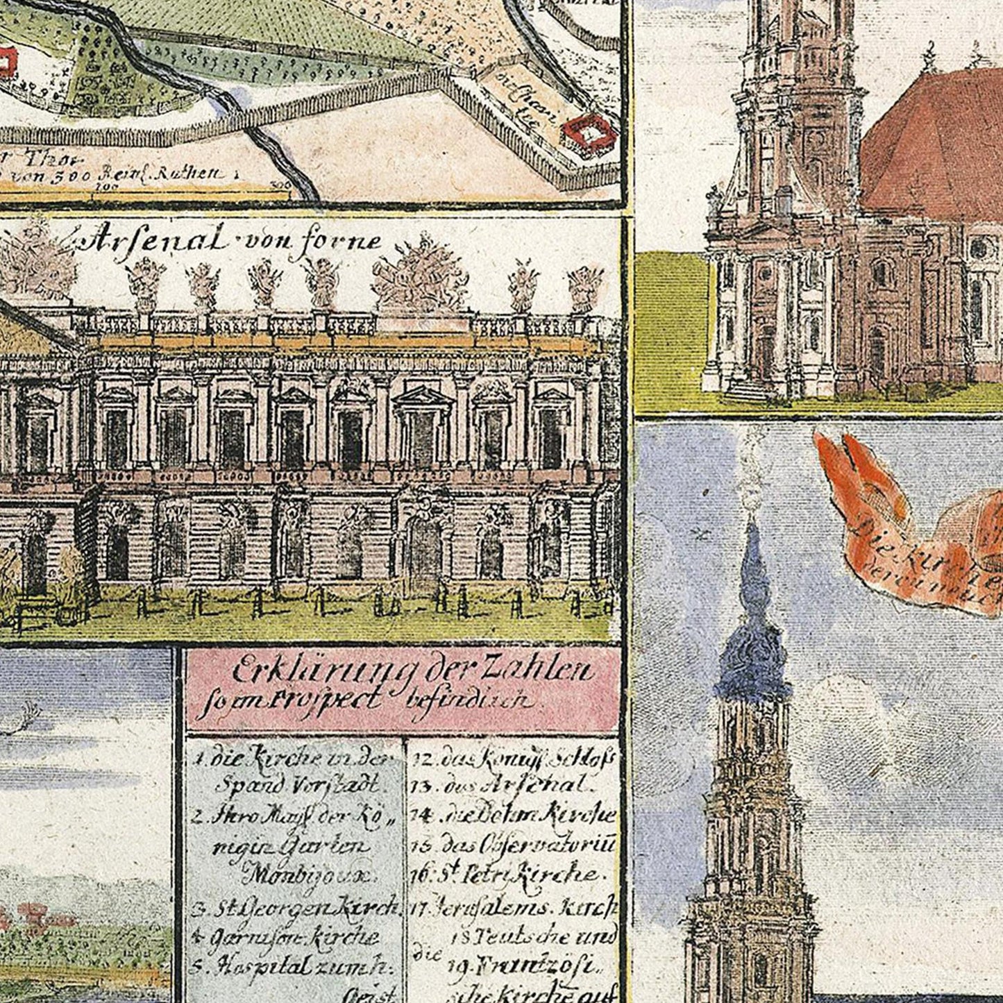 Historical city map Test product horizontal 3 sizes