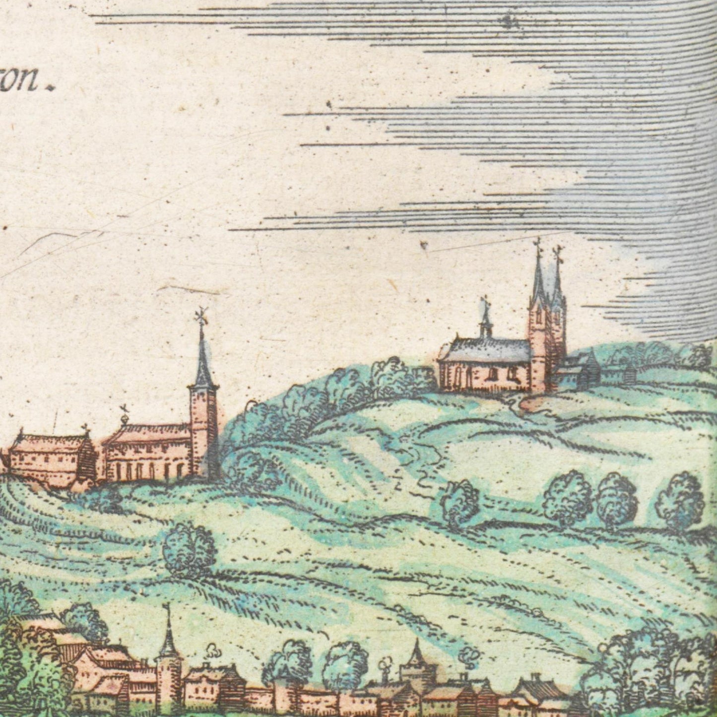 Historical city map Test product horizontal 3 sizes