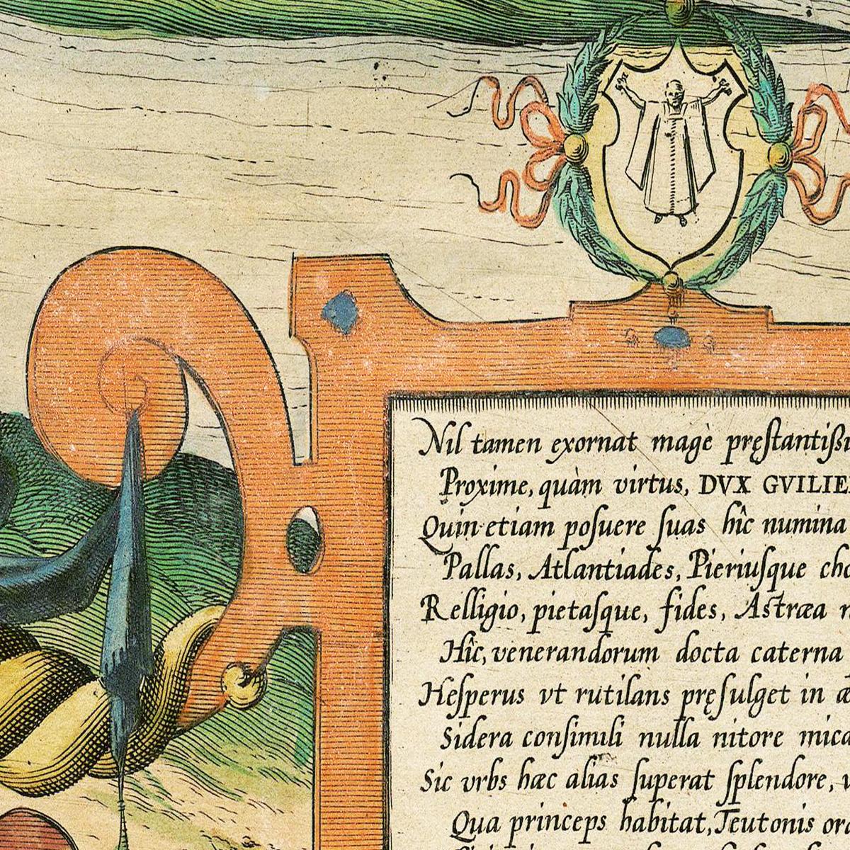 Historische Stadtansicht München um 1609