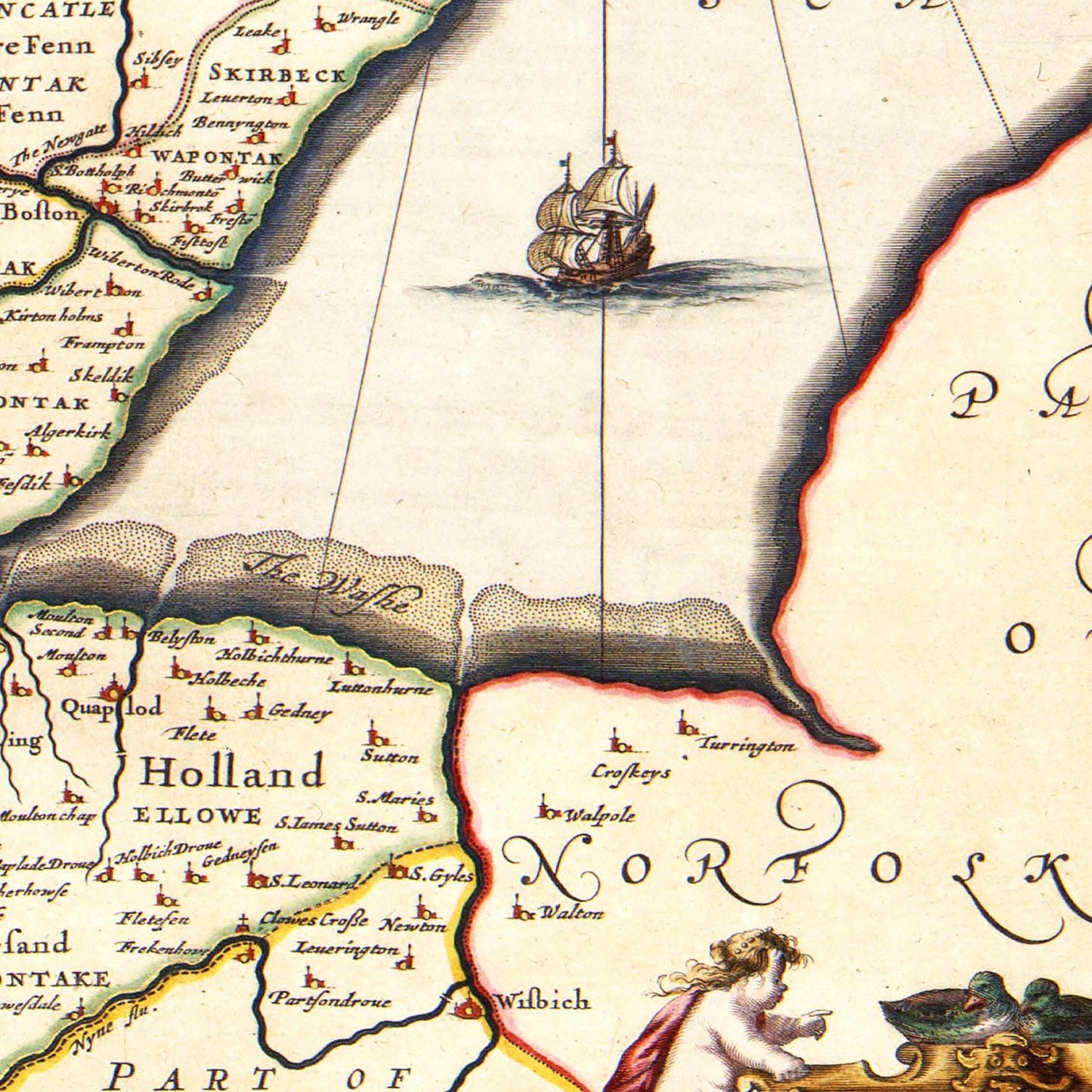 Historical city map Test product horizontal 3 sizes