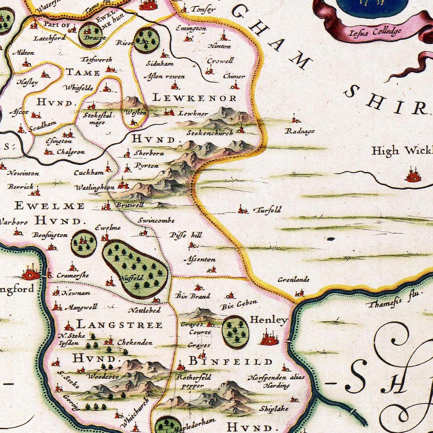 Historical city map Test product horizontal 3 sizes