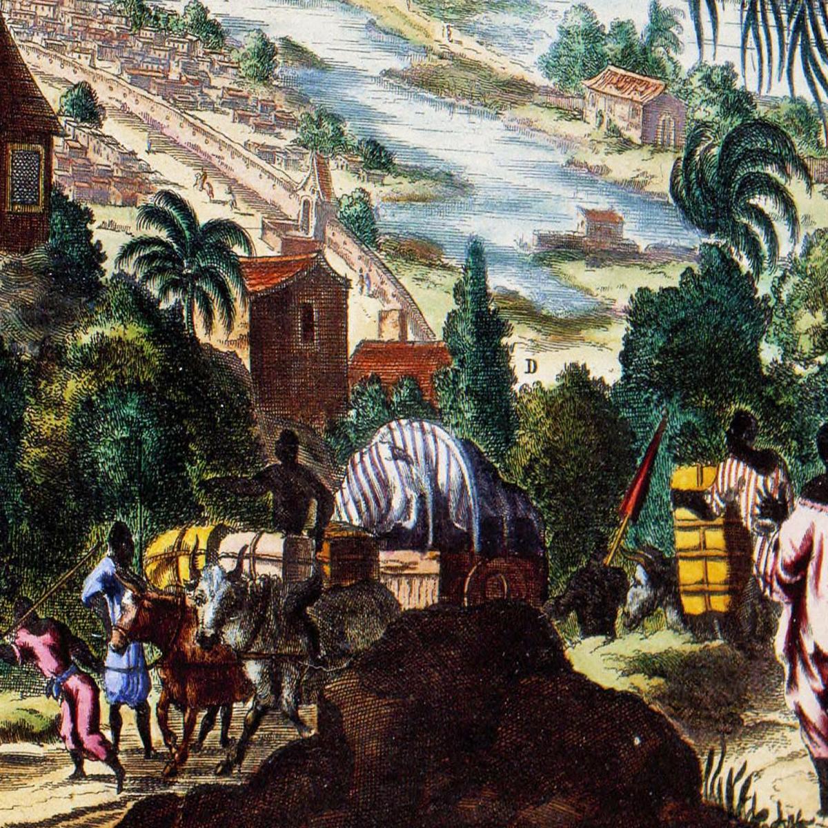 Historical city map Test product horizontal 3 sizes