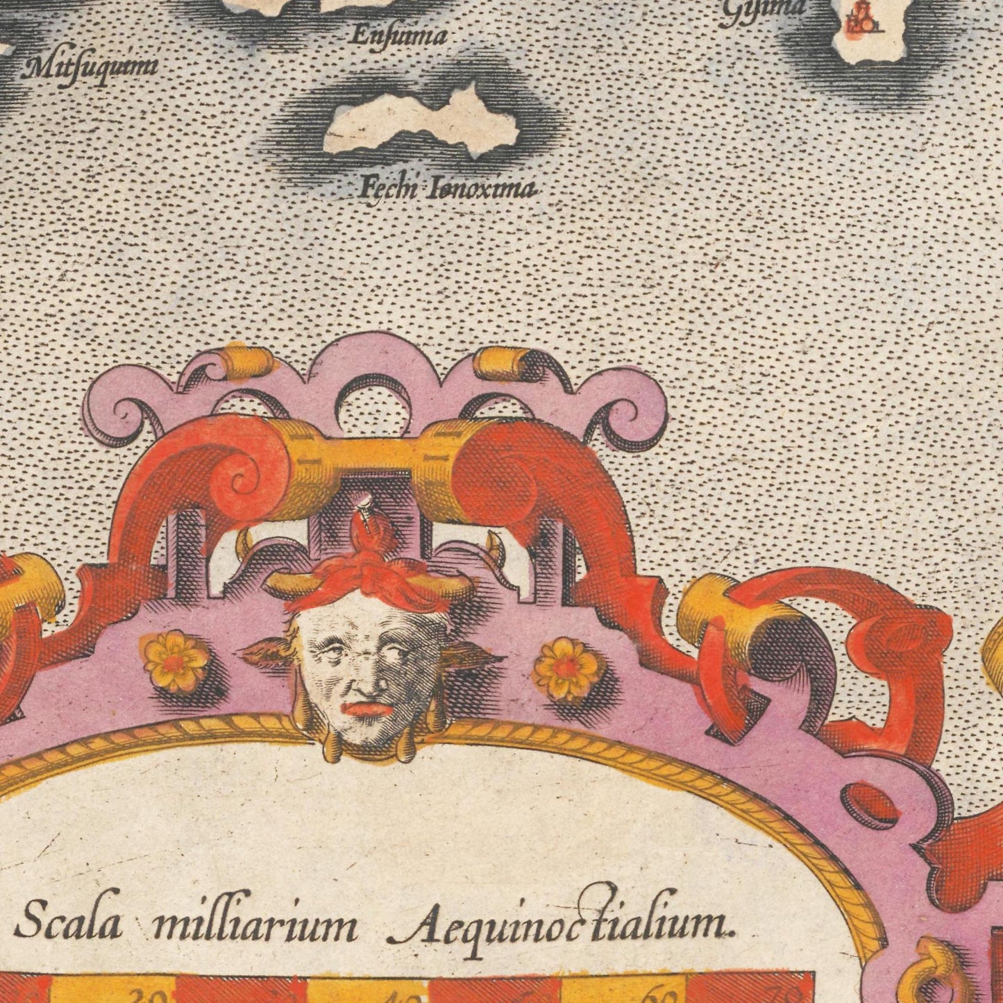 Historical city map Test product horizontal 3 sizes