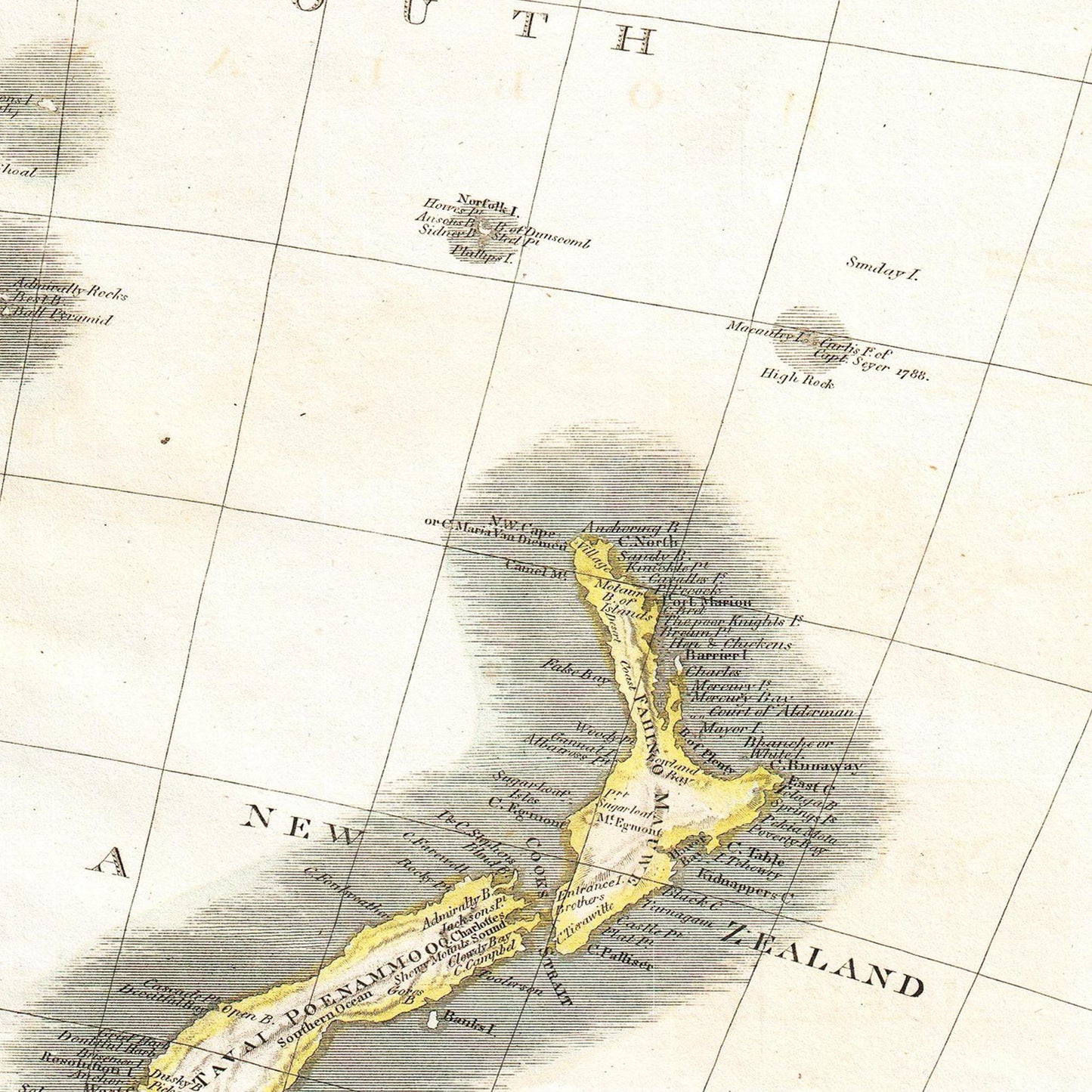 Historical city map Test product horizontal 3 sizes
