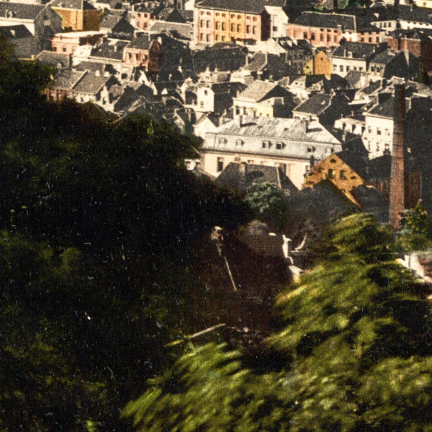 Historische Ansicht Aachen um 1895